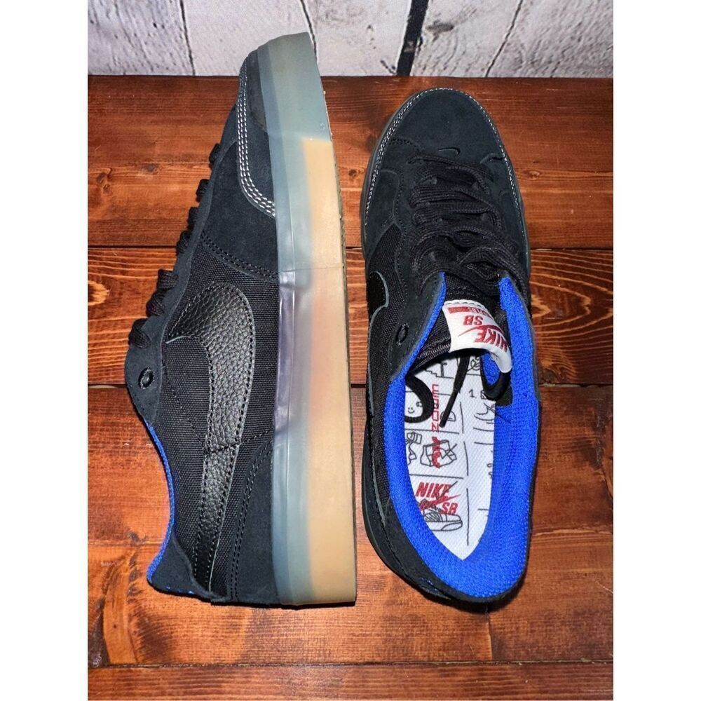 Nike Women's SB Zoom Pogo Plus Premium Black Gum Skate Shoes Size 9.5 DV5470 001 - Picture 7 of 10